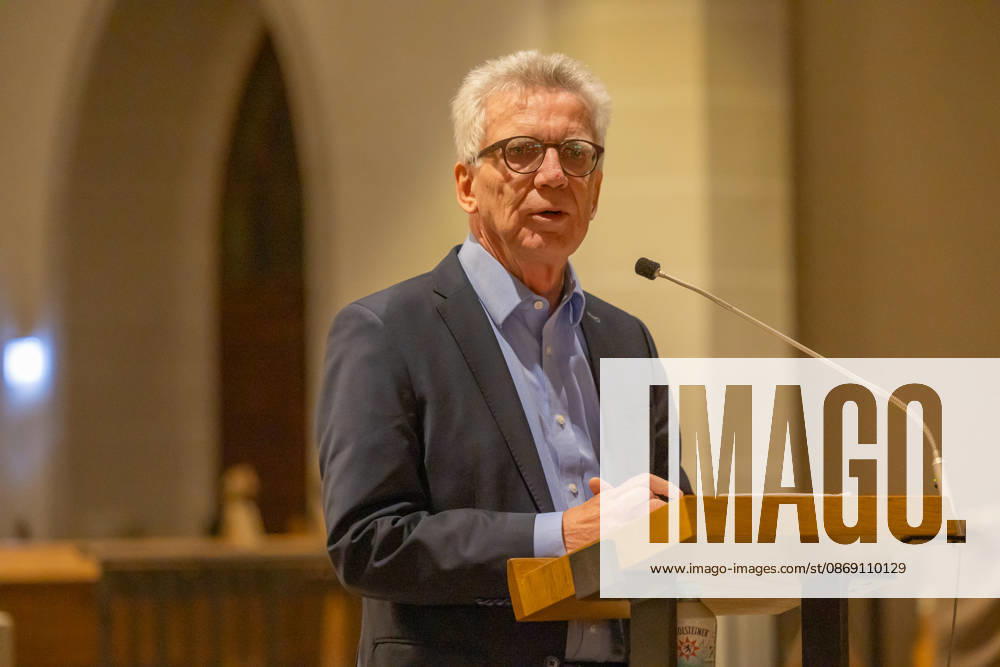 Former Federal Minister of the Interior and Defense Thomas de Maizière (CDU) will deliver the 36th Bautzen Speech at St. Pet