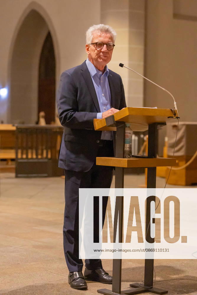 Former Federal Minister of the Interior and Defense Thomas de Maizière (CDU) will deliver the 36th Bautzen Speech at St. Pet