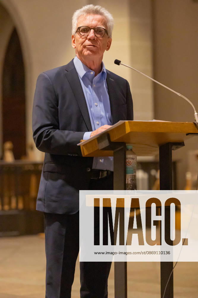 Former Federal Minister of the Interior and Defense Thomas de Maizière (CDU) will deliver the 36th Bautzen Speech at St. Pet