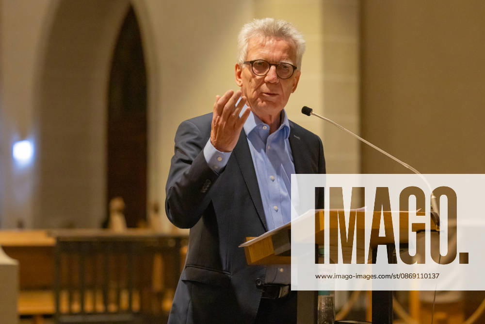 Former Federal Minister of the Interior and Defense Thomas de Maizière (CDU) will deliver the 36th Bautzen Speech at St. Pet