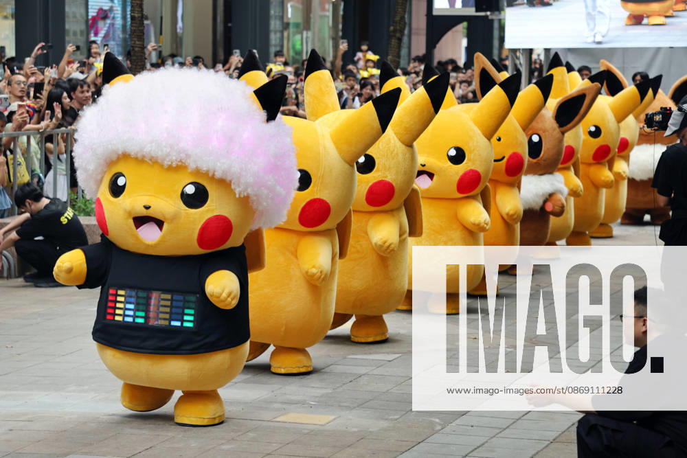 PokeXciting Pokemon 30th anniversary event in Xinyi District, Taipei, Taiwan ROC - 10 Oct 2026 The Pikachu Pokemon Parade at the PokeXciting Pokemon 30th anniversary event in Xinyi District, Taipei, Taiwan ROC. The celebration takes place in several other Asian cities including Singapore and Bangkok over the next few months. The event includes the famous Pikachu parade and each city has an event exclusive Pikachu with a different colour of afro hairstyle. The colour for Taipei is pink. Taipei Taiwan ROC