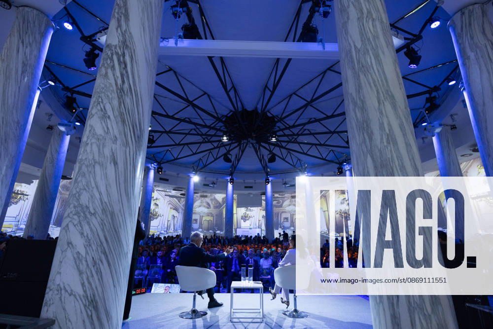 IPA89497253 - National Assembly of the new political party PiÃ¹ Uno, held at the Salone delle Colonne in Rome