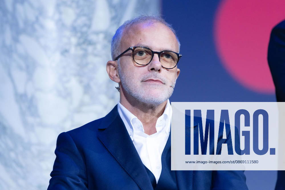IPA89497248 - Ernesto Maria Ruffini during the National Assembly of the new political party Più Uno, held at the Salone delle Colonne in Rome