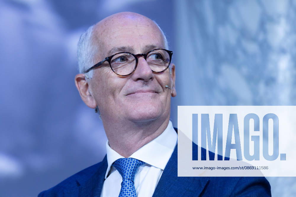 IPA89497267 - Franco Gabrielli during the National Assembly of the new political party PiÃ¹ Uno, held at the Salone delle Colonne in Rome