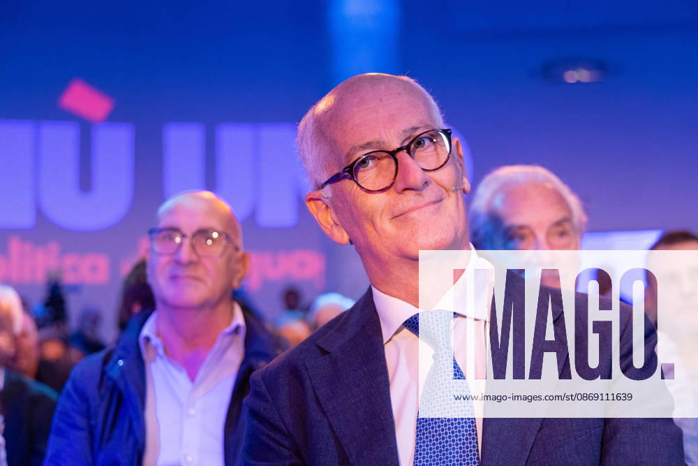 IPA89497238 - Franco Gabrielli during the National Assembly of the new political party Più Uno, held at the Salone delle Colonne in Rome