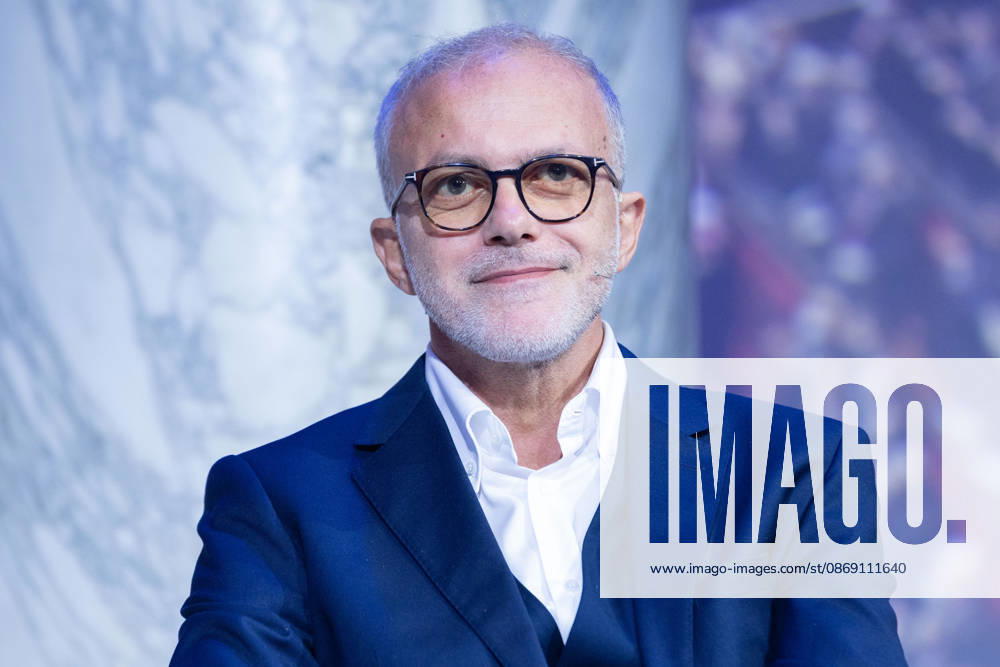 IPA89497250 - Ernesto Maria Ruffini during the National Assembly of the new political party PiÃ¹ Uno, held at the Salone delle Colonne in Rome