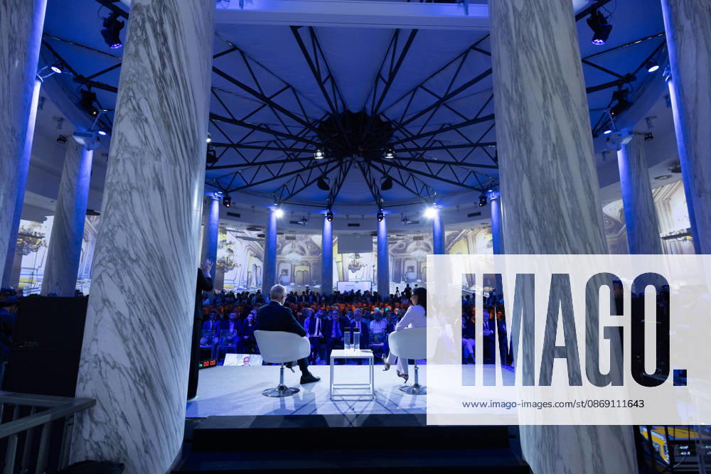 IPA89497252 - National Assembly of the new political party PiÃ¹ Uno, held at the Salone delle Colonne in Rome
