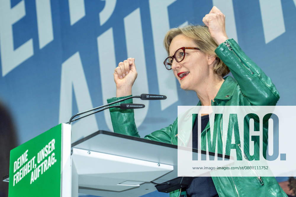 Franziska Brantner, Federal Chair of the Greens, Speech at the Bavarian Greens State Party Convention, Landshut, October 10, 2026 Germany, Landshut, October 10, 2026, Speech by Franziska Brantner, Federal Chair of the Greens, State Party Convention of the Bavarian Greens, Convention Theme: How Can We Secure Our Freedom? , Sparkassen Arena, Landshut