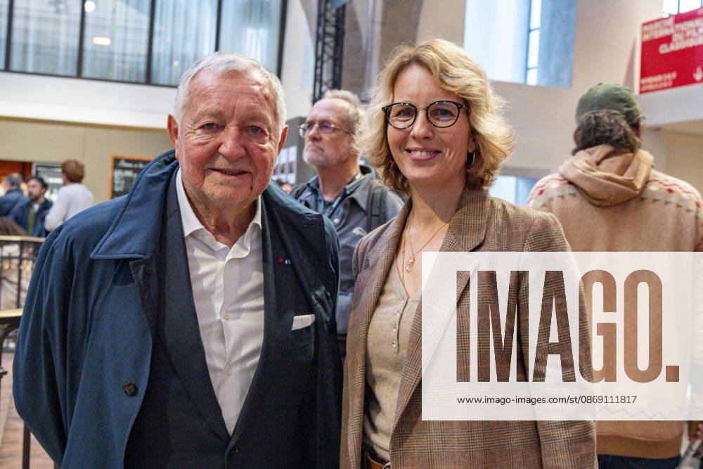 PEOPLE: Festival Lumiere - Lyon 10 10 2026 Jean-Michel Aulas et Laure Cedat during the opening of the 18th Lumiere Film Festival Village at the Grand HÃ tel-Dieu in Lyon (France) on October 10, 2026. Photo by Sandrine Thesillat PsNewZ