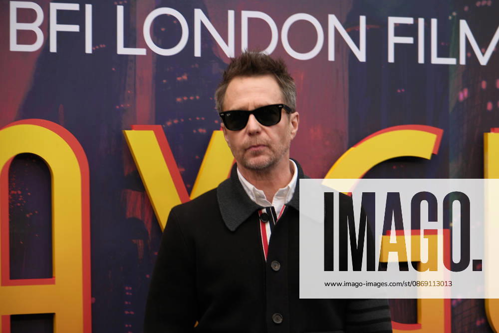 Ray Gunn gala screening, BFI Southbank, London, UK, 10 October 2026 Sam Rockwell at the gala screening of Ray Gunn, BFI Southbank, London, UK, 10 October 2026., Credit:Julie Edwards Avalon United Kingdom, London
