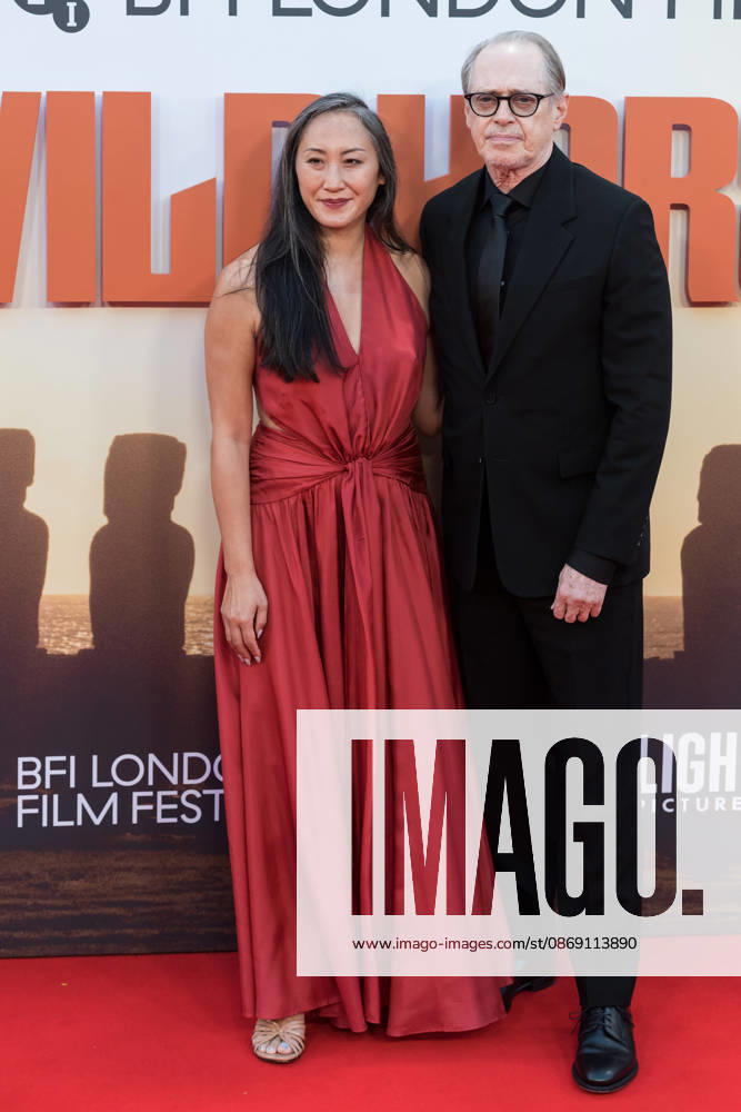 Wild Horse Nine Premiere at BFI London Film Festival LONDON, UNITED KINGDOM - OCTOBER 09: Steve Buscemi (R) and Karen Ho attend the premiere of Wild Horse Nine during the 70th BFI London Film Festival at the Royal Festival Hall in London, United Kingdom on October 09, 2026. Wiktor Szymanowicz Anadolu London United Kingdom. Editorial use only. Please get in touch for any other usage.
