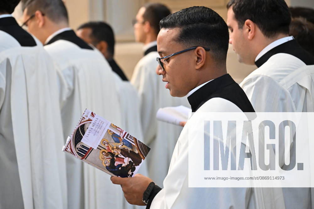 IPA89501584 - Italy, Rome, Vatican, October 10, 2026: Cardinal Baldo Reina celebrates a Mass for the ordination of deacons at St. John Lateran. Photograph by ALESSIA GIULIANI Catholic Press Photo