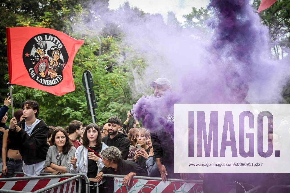 Lega Nord rally Milan safer, stop social centers. Near the Lambretta Social Center, Via Rizzoli, 10 10 2026 Milan Milan Italy - ZUMAa289 20261010_zia_a289_063