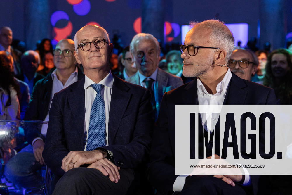 Ernesto Maria Ruffini and Franco Gabrielli during the National Assembly of PioÂ¹ Uno, Rome, 10 10 2026 Rome Italy - ZUMAa289 20261010_zia_a289_133