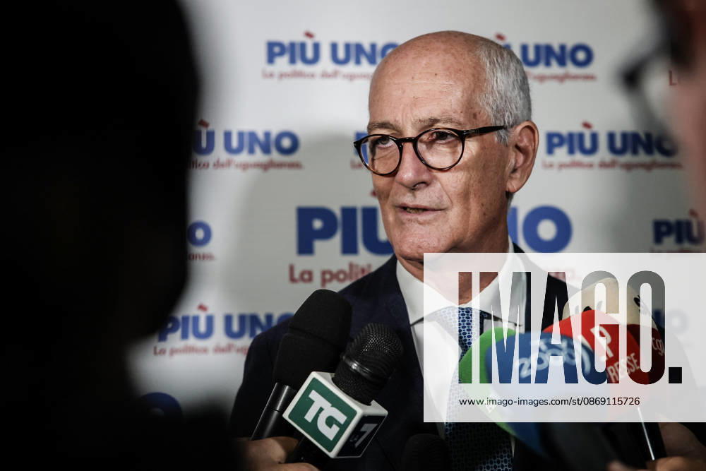 Franco Gabrielli during the National Assembly of PioÂ¹ Uno, Rome, 10 10 2026 Rome Italy - ZUMAa289 20261010_zia_a289_152