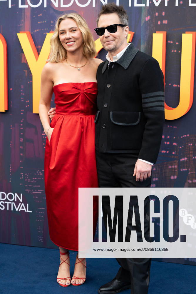 BFI London Film Festival - Ray Gunn Screening Scarlett Johansson and Sam Rockwell attend the Ray Gunn Gala during the 70th BFI London Film Festival at The Royal Festival Hall on October 10, 2026 in London, England. Photo by Tiar Lounis ABACAPRESS.COM London United Kingdom