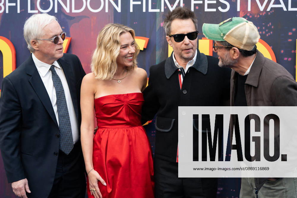 BFI London Film Festival - Ray Gunn Screening Bard Bird, Scarlett Johansson and Sam Rockwell, Michael Giacchino attend the Ray Gunn Gala during the 70th BFI London Film Festival at The Royal Festival Hall on October 10, 2026 in London, England. Photo by Tiar Lounis ABACAPRESS.COM London United Kingdom