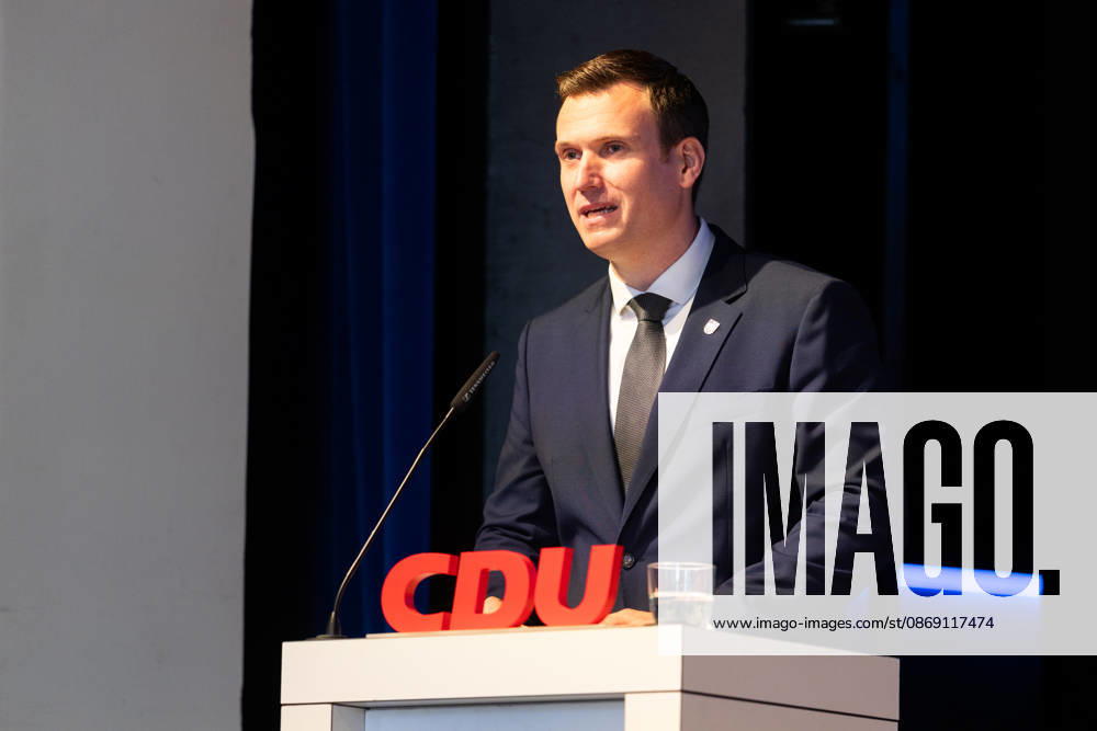 Ceremony Marking the 150th Anniversary of Konrad Adenauer and the 80th Anniversary of the CDU in Bad Honnef, October 10, 2026. Speech by Philipp HERZOG, Mayor of Bad Honnef (CDU). Ceremony marking the 150th anniversary of Konrad Adenauer and the 80th anniversary of the CDU in Bad Honnef at the Kursaal in Bad Honnef A