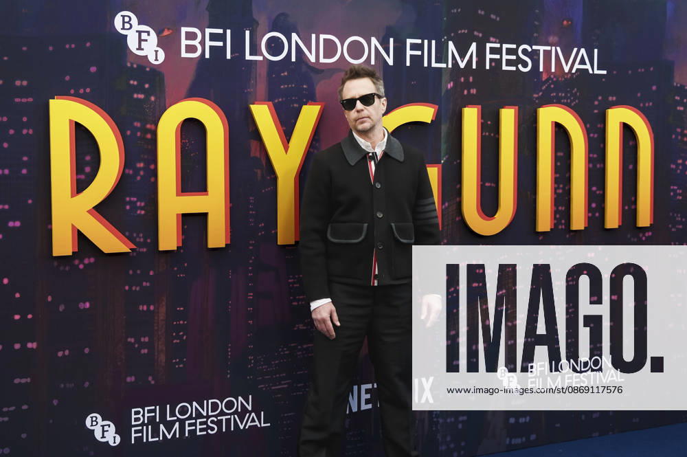 Sam Rockwell at the premiere of the Netflix animated film *Ray Gunn* at the 70th BFI London Film Festival 2026 at the Royal Festival Hall in London, October 10, 2026 Foto:xJ.xEdwardsx xFuturexImagex gunn_6009