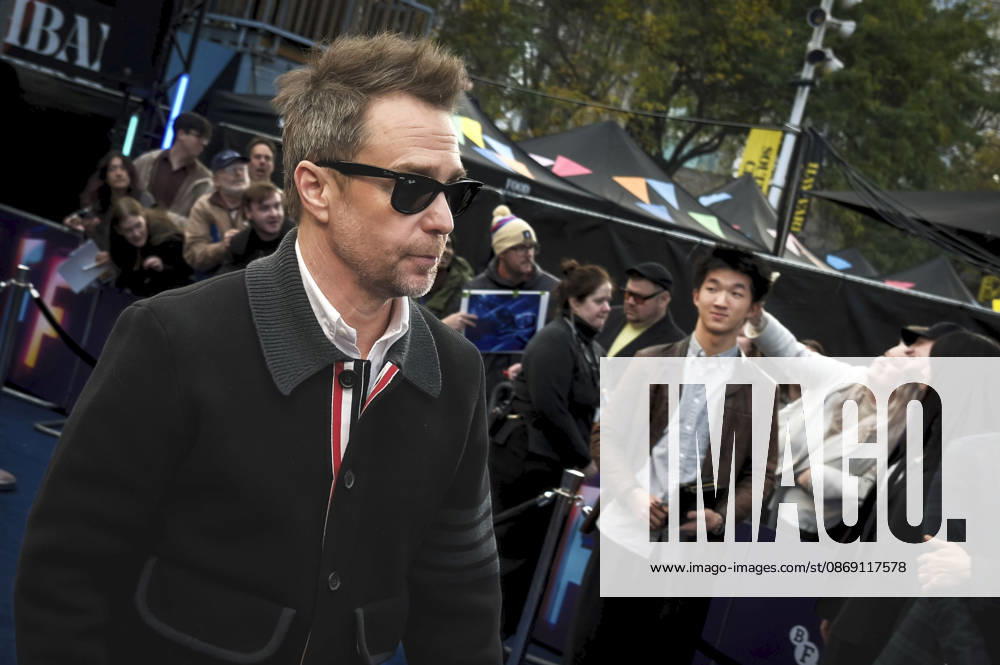 Sam Rockwell at the premiere of the Netflix animated film *Ray Gunn* at the 70th BFI London Film Festival 2026 at the Royal Festival Hall in London, October 10, 2026 Foto:xJ.xEdwardsx xFuturexImagex gunn_6012