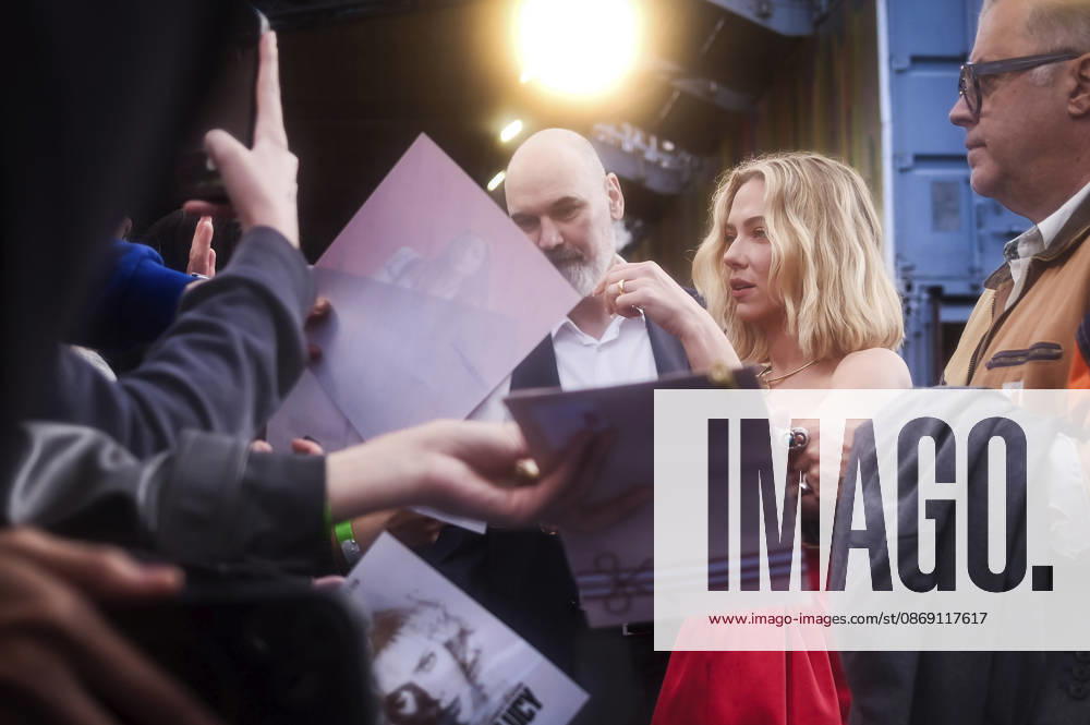 Scarlett Johansson at the premiere of the Netflix animated film *Ray Gunn* at the 70th BFI London Film Festival 2026 at the Royal Festival Hall in London, October 10, 2026 Foto:xJ.xEdwardsx xFuturexImagex gunn_6038