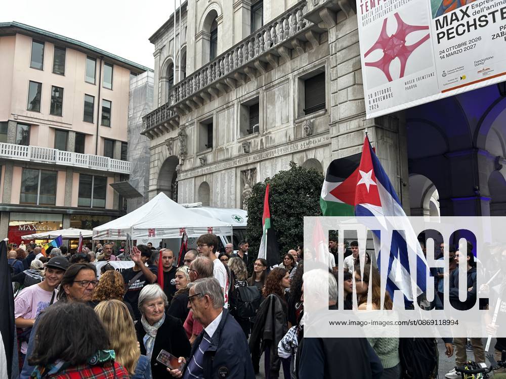 IPA89508280 - Pro-Palestine March in Padua, News from Padua, Italy