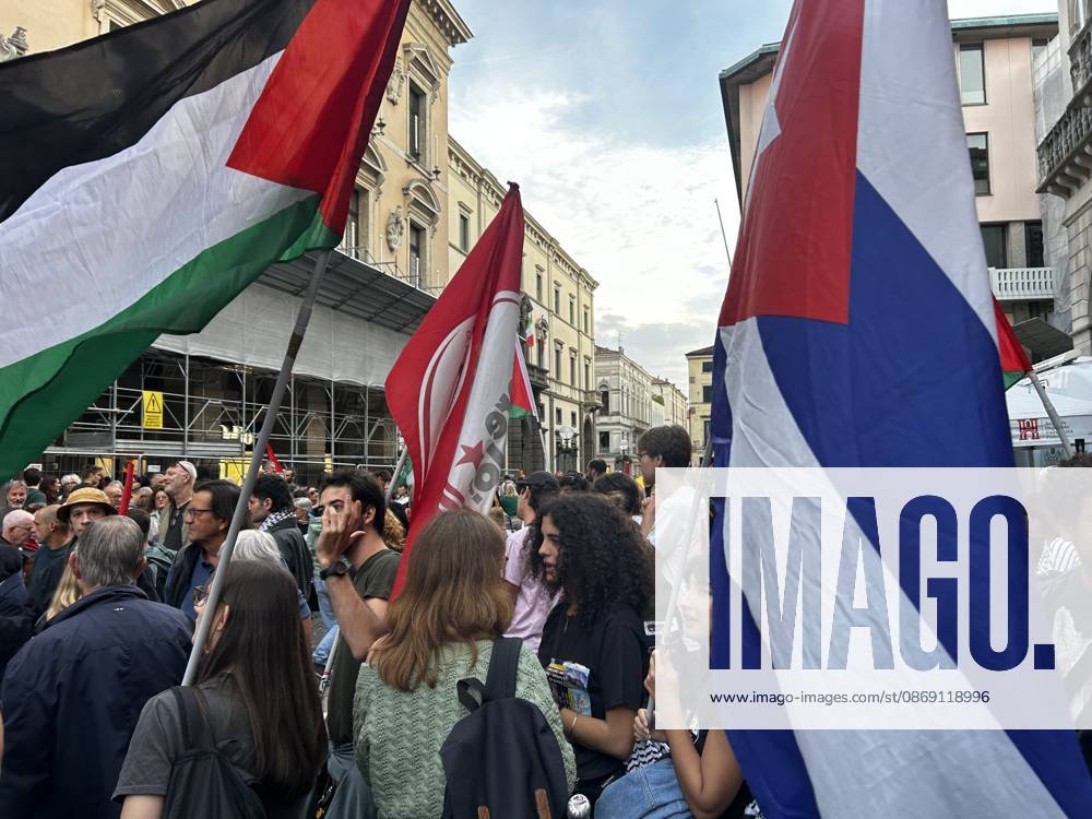 IPA89508281 - Pro-Palestine March in Padua, News from Padua, Italy