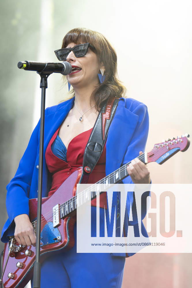 Nat Simons performs Hispanidad Festival 2026 in Madrid, Spain - 10 Oct 2026 Singer Nat Simons performs during the Hispanidad Festival 2026 concert at the Plaza de Espana. Madrid Spain