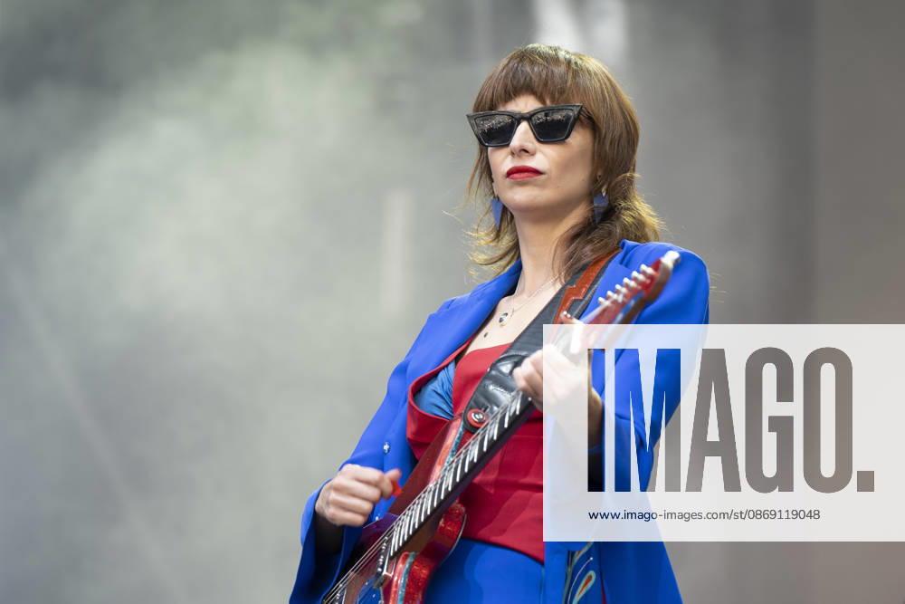 Nat Simons performs Hispanidad Festival 2026 in Madrid, Spain - 10 Oct 2026 Singer Nat Simons performs during the Hispanidad Festival 2026 concert at the Plaza de Espana. Madrid Spain