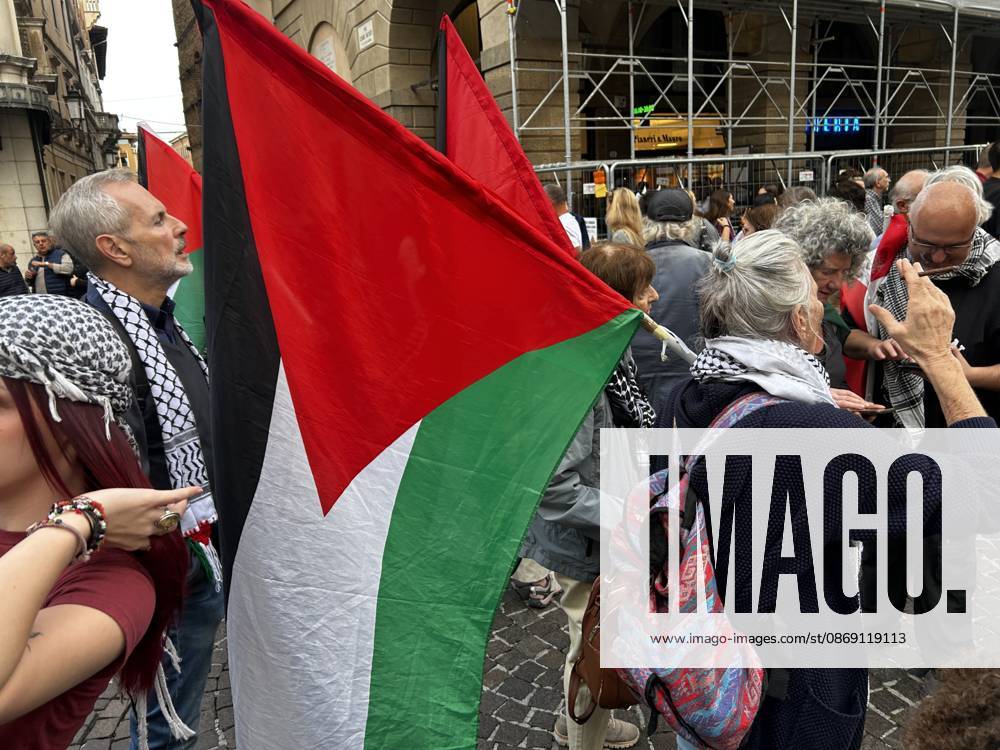 IPA89508286 - Pro-Palestine March in Padua, News from Padua, Italy