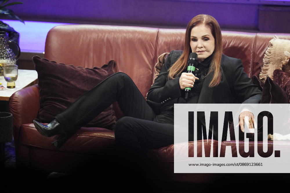 GOTHENBURG, SWEDEN 20261010 Priscilla Presley hosts her talk show *An Evening with Priscilla Presley* at Haga Concert Hall, GOTHENBURG, SWEDEN