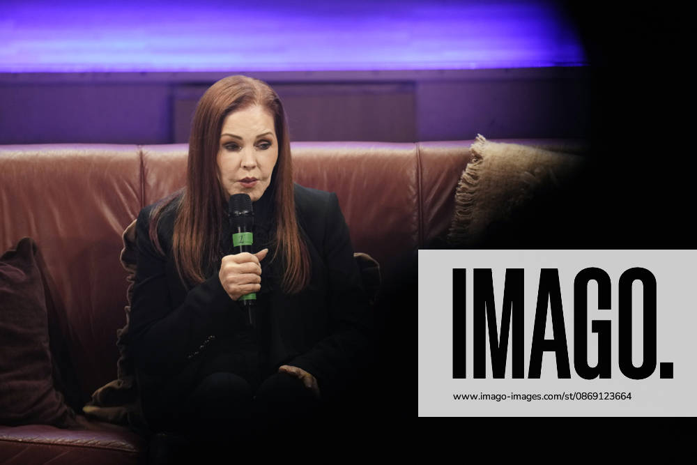 GOTHENBURG, SWEDEN 20261010 Priscilla Presley hosts her talk show *An Evening with Priscilla Presley* at Haga Concert Hall, GOTHENBURG, SWEDEN