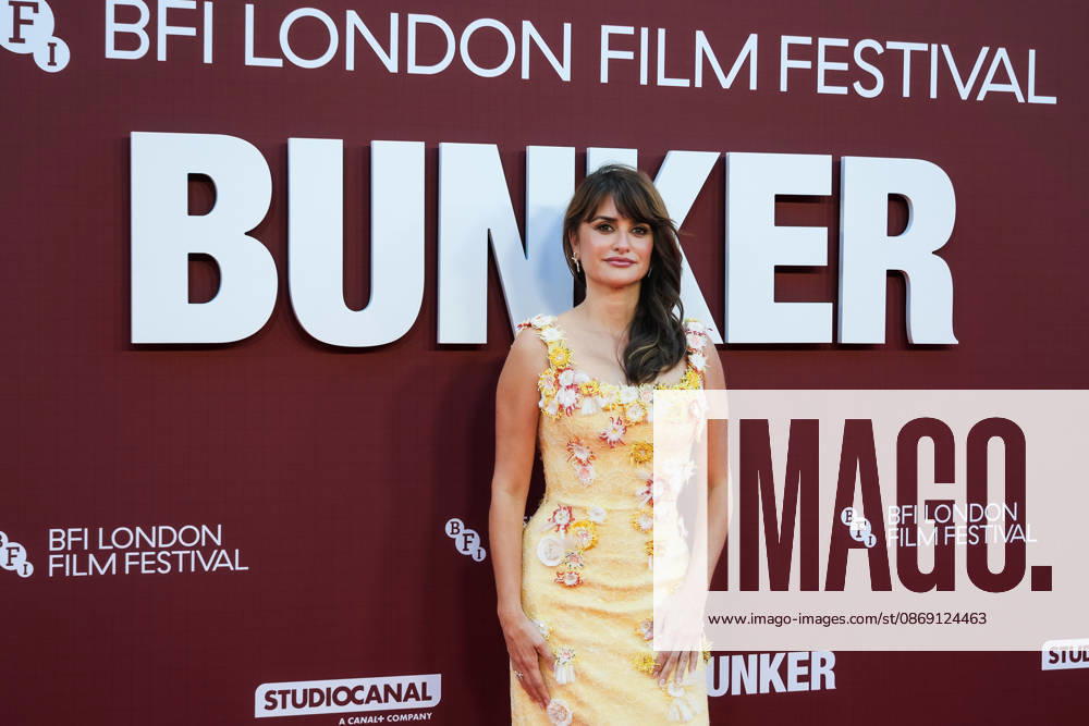 Gala Screening Of Bunker on Saturday 10 October 2026 Penà lope Cruz attends the red carpet for Gala Screening Of Bunker screening during the London Film Festival 2026 on Saturday 10 October 2026 at Royal Festival Hall, London. ., Credit:Julie Edwards Avalon