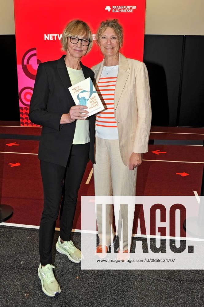 Frankfurt Book Fair 2026: Authors Heike Drechsler and Heike Henkel on October 10, 2026, at the Frankfurt Book Fair 20261010MWI154932