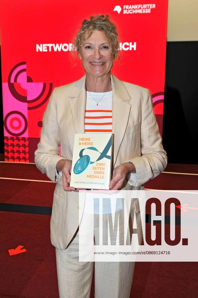 Frankfurt Book Fair 2026: Author Heike Henkel on October 10, 2026, at the Frankfurt Book Fair 20261010MWI154942