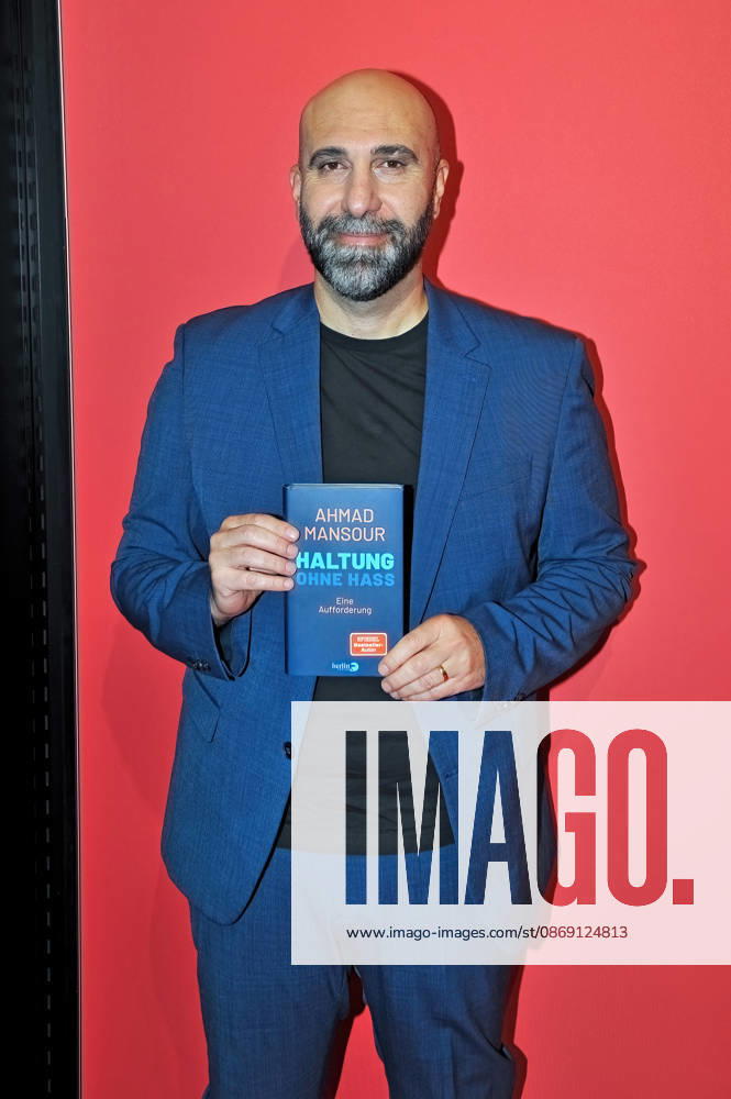 Frankfurt Book Fair 2026: Author Ahmad Mansour on October 10, 2026, at the Frankfurt Book Fair 20261010MWI155417