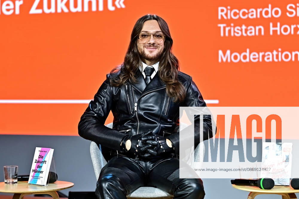 Frankfurt Book Fair 2026 Author Riccardo Simonetti on October 10, 2026, at the Frankfurt Book Fair 20261010MWI155603