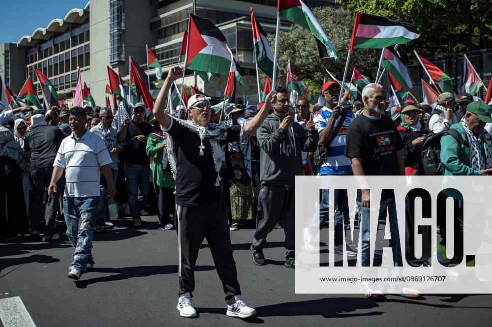 Pro-Palestine Global Mass March in Cape Town People attend the pro-Palestinian global mass march in Cape Town, South Africa, 10 October 2026. Thousands of people marched through central Cape Town as part of a coordinated Global Day of Action for Palestine. More than 200 organisations mobilised demonstrations across at least 60 countries and 250 locations, marking three years since the start of Israels military campaign in Gaza. Cape Town was the centre of the African leg, with 32 actions across 10 countries. Cape Town South Africa