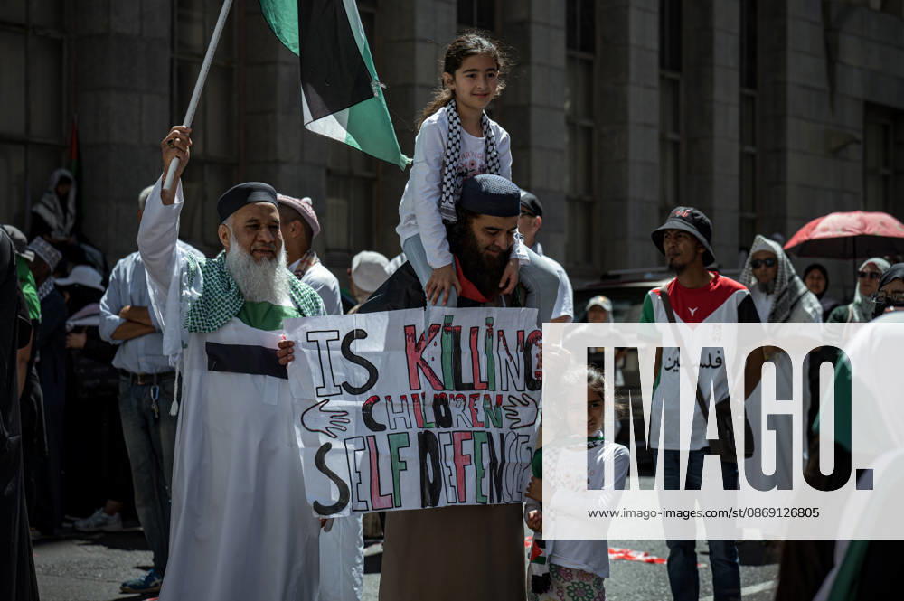 Pro-Palestine Global Mass March in Cape Town People attend a Pro-Palestine Global Mass march in Cape Town, South Africa, 10 October 2026. Thousands of people marched through central Cape Town as part of a coordinated Global Day of Action for Palestine. More than 200 organisations mobilised demonstrations across at least 60 countries and 250 locations, marking three years since the start of Israels military campaign in Gaza. Cape Town was the centre of the African leg, with 32 actions across 10 countries. Cape Town South Africa
