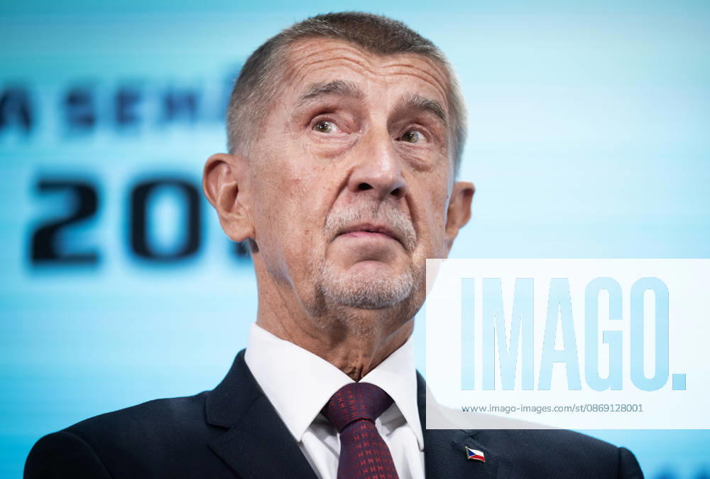 Senior government ANO movement, chairman Andrej Babis (photo) and first deputy chairman Karel Havlicek (not seen), gives press conference on results of the municipal and Senate elections in the afternoon at Centre for Movement Medicine, Prague 4 - Chodov, on October 10,2026. The agreement between US President Donald Trump and his Russian counterpart Vladimir Putin on supplies of Russian diesel to the USA and global markets is a major slap in the face for Europe, and Europe should respond. The deal is shocking given Trump s longstanding criticism of European purchases of Russian diesel, Babis said at a press conference on the results of the Senate and municipal elections. (CTKxPhoto MichaelaxRihova) CTKPhotoP2026101008682 CTKPhotoP2026101008682