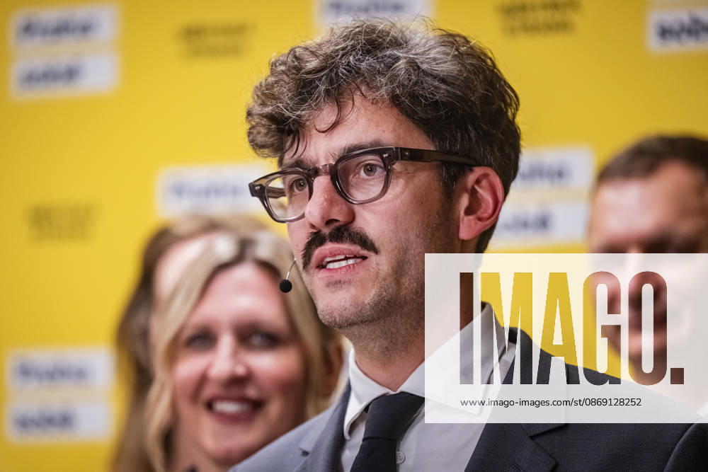 The two-day elections to municipal assemblies ended in the Czech Republic together with the first round of the elections to one-third of the Senate, at 2:00 p.m. on October 10, 2026. On the photo: Adam Scheinherr, the political party Prague for Itself candidate for Mayor of Prague, speaks at a news conference at party s campaign headquarters in Prague. (CTKxPhoto VitxSimanek) CTKPhotoP2026101008479 CTKPhotoP2026101008479