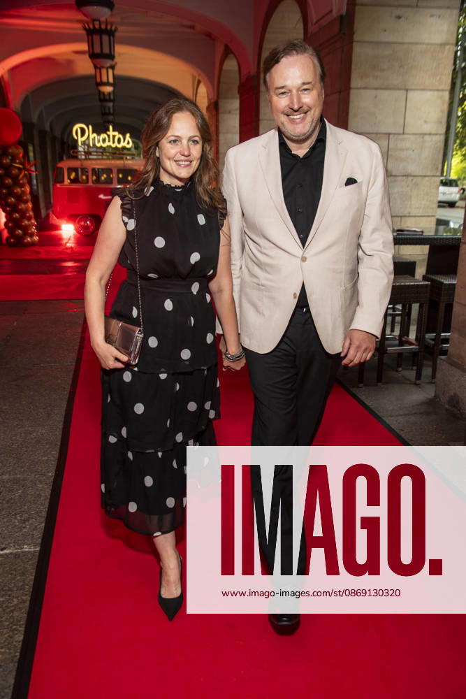 ABB HOPE GALA: Lidija Grossmann and Stephan Grossmann, a married couple, were guests on the red carpet at the 2026 Hope Gala at the Schauspielhaus Dresden on October 10, 2026, in Dresden, Saxony, Germany