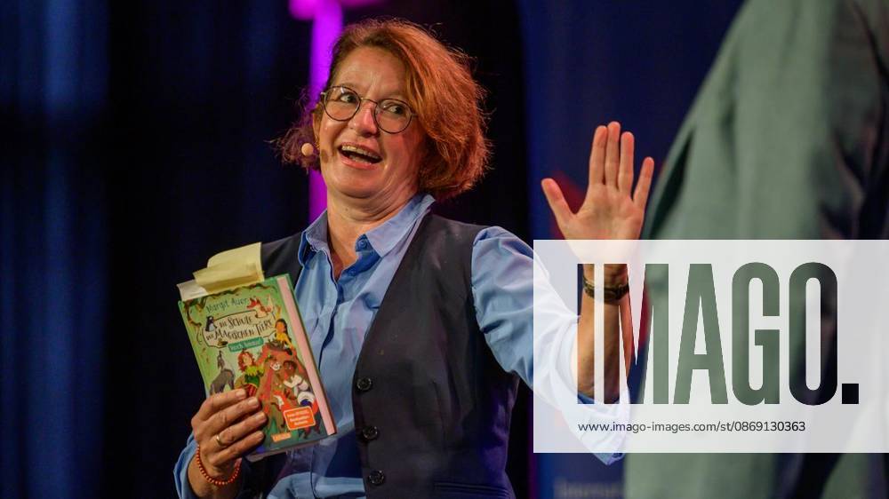 Essen: Margit Auer and The School of Magical Animals at Lit Ruhr ** FOR ** **Margit Auer on Saturday, October 10, 2026, at Lit Ruhr at Zeche Zollverein in Essen-Katernberg, Germany, North Rhine-Westphalia (NRW), Essen. Copyright UwexErnst