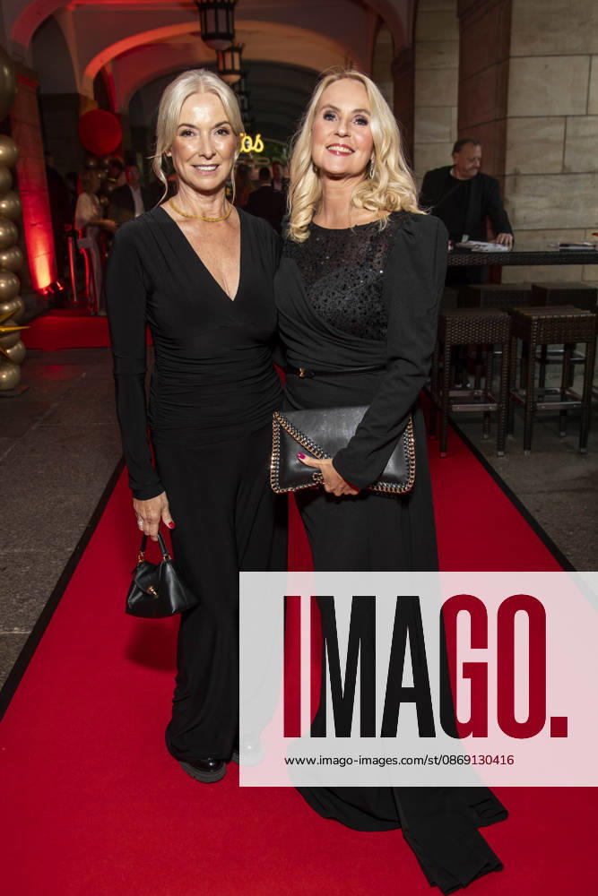 ABB HOPE GALA: Gesine Lippert and Anja Petzold make a guest appearance on the red carpet at the 2026 Hope Gala at the Schauspielhaus Dresden on October 10, 2026, in Dresden, Saxony, Germany