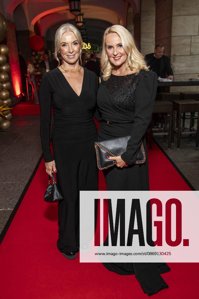 ABB HOPE GALA: Gesine Lippert and Anja Petzold make a guest appearance on the red carpet at the 2026 Hope Gala at the Schauspielhaus Dresden on October 10, 2026, in Dresden, Saxony, Germany