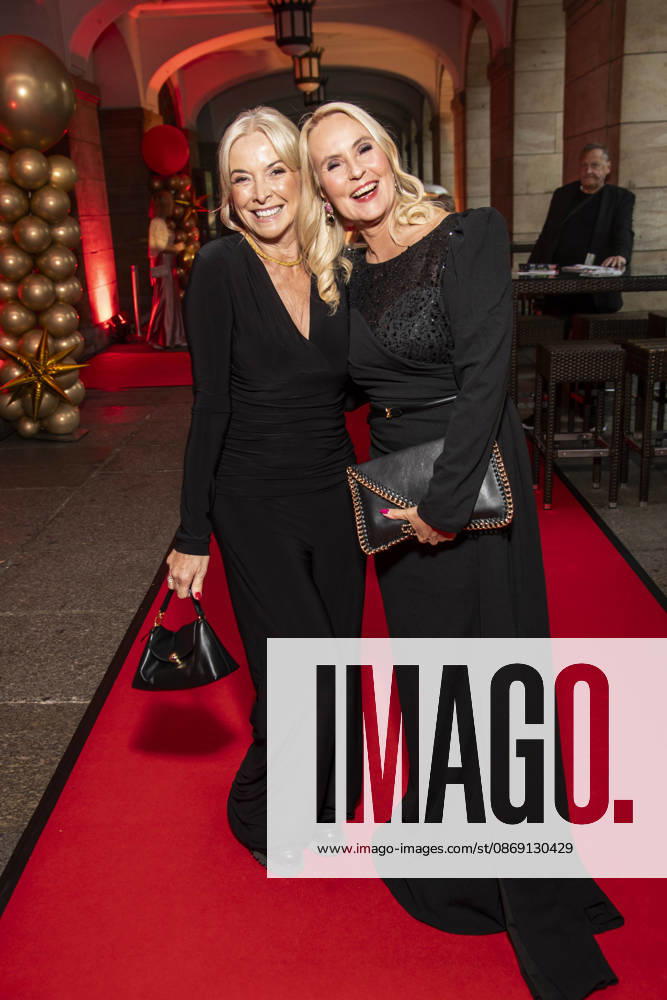 ABB HOPE GALA: Gesine Lippert and Anja Petzold make a guest appearance on the red carpet at the 2026 Hope Gala at the Schauspielhaus Dresden on October 10, 2026, in Dresden, Saxony, Germany