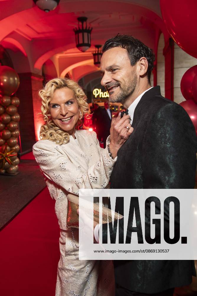 ABB HOPE GALA: Victoria Herrmann and David Boethig Walk the Red Carpet at the 2026 Hope Gala at the Schauspielhaus Dresden on October 10, 2026, in Dresden, Saxony, Germany
