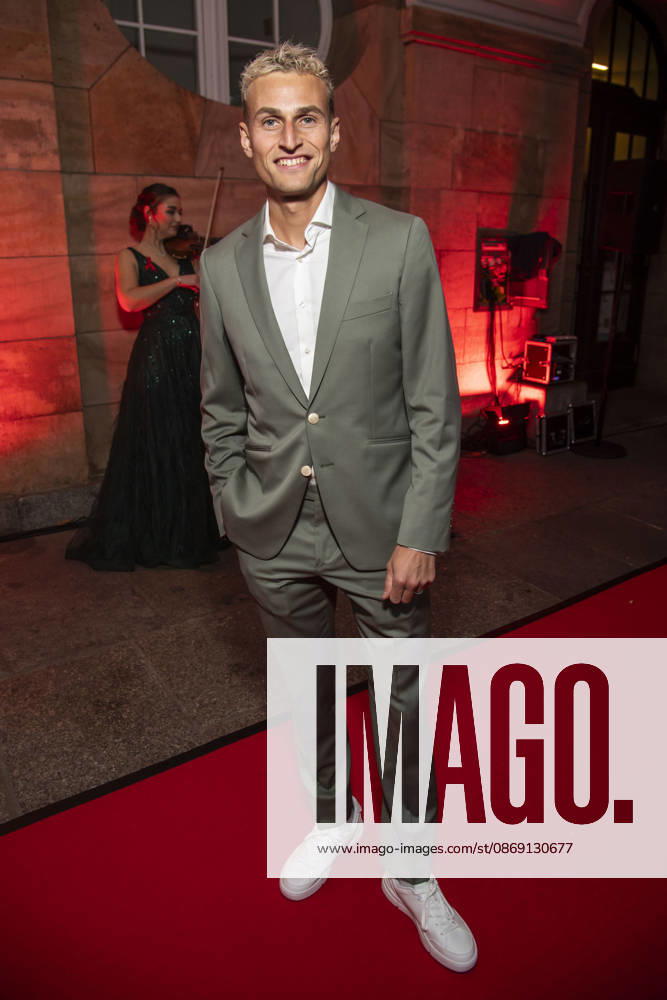 ABB HOPEGALA: Karl Bebendorf Laeufer makes a guest appearance on the red carpet at the 2026 Hope Gala at the Schauspielhaus Dresden on October 10, 2026, in Dresden, Saxony, Germany
