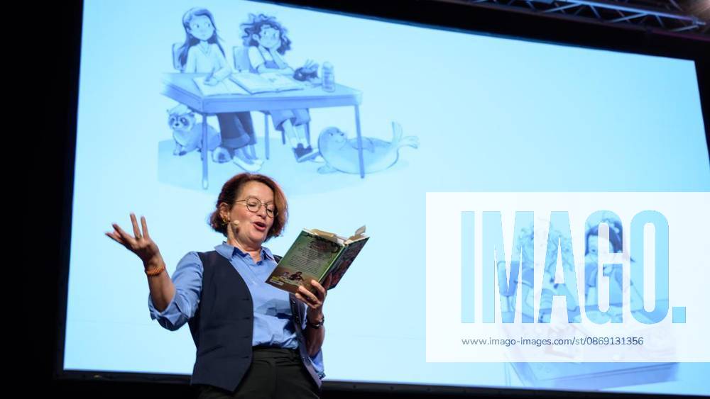 Essen: Margit Auer and The School of Magical Animals at Lit Ruhr ** FOR ** **Margit Auer on Saturday, October 10, 2026, at Lit Ruhr at Zeche Zollverein in Essen-Katernberg, Germany, North Rhine-Westphalia (NRW), Essen. Copyright UwexErnst