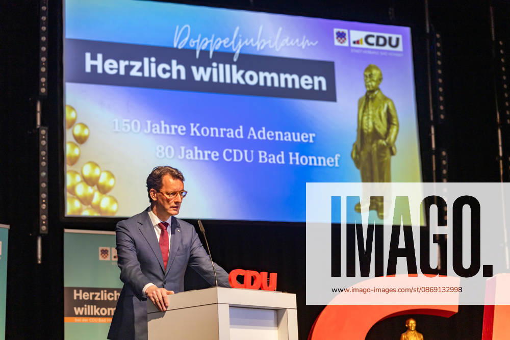 Ceremony Marking the 150th Anniversary of Konrad Adenauer and the 80th Anniversary of the CDU Bad Honnef October 10, 2026 Speech by North Rhine-Westphalia Minister President Hendrik WÜST CDU Ceremony marking the 150th anniversary of Konrad Adenauer and the 80th anniversary of the CDU Bad Honnef at the Kursaal in Bad Honnef Adenaue